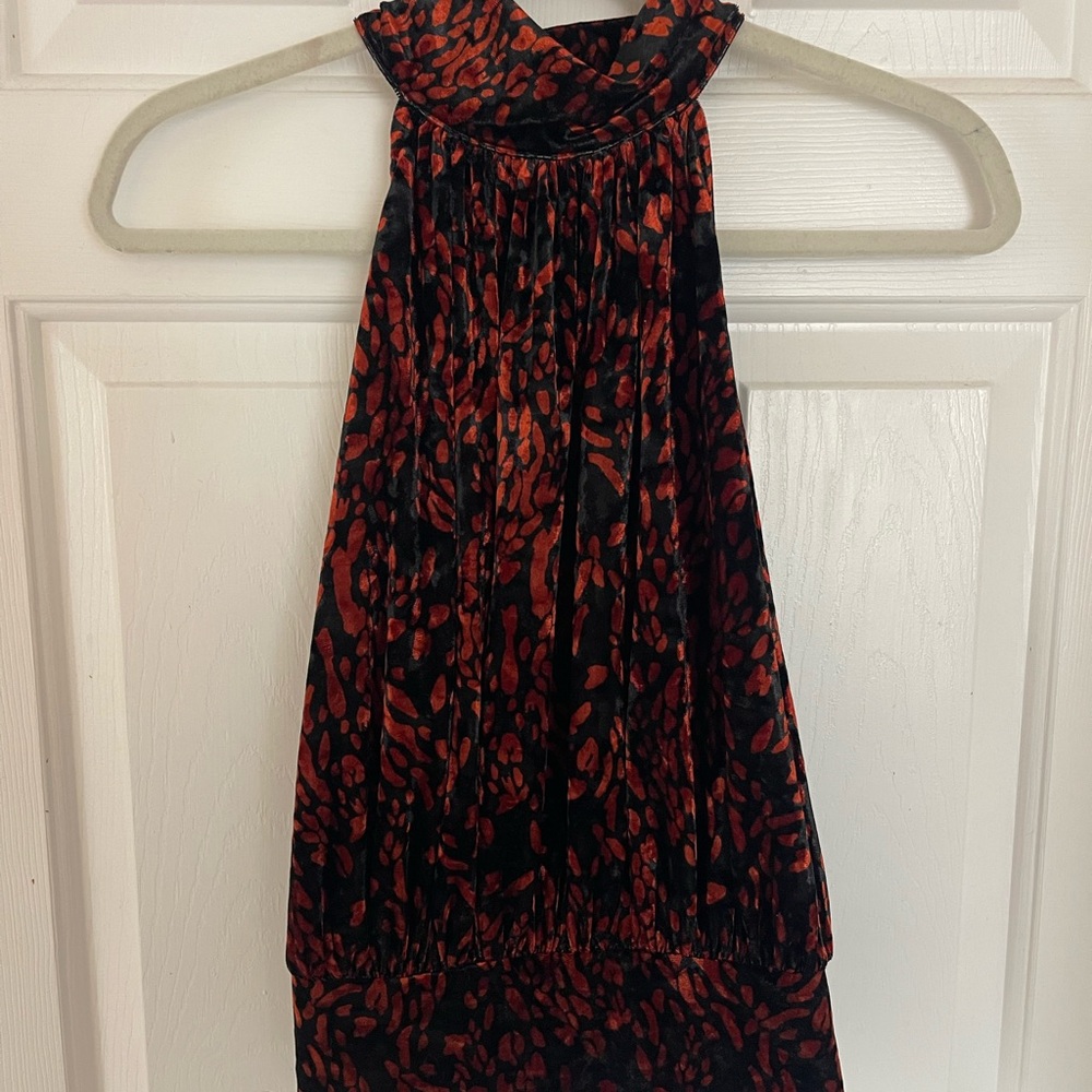 Free People Velvet Halter